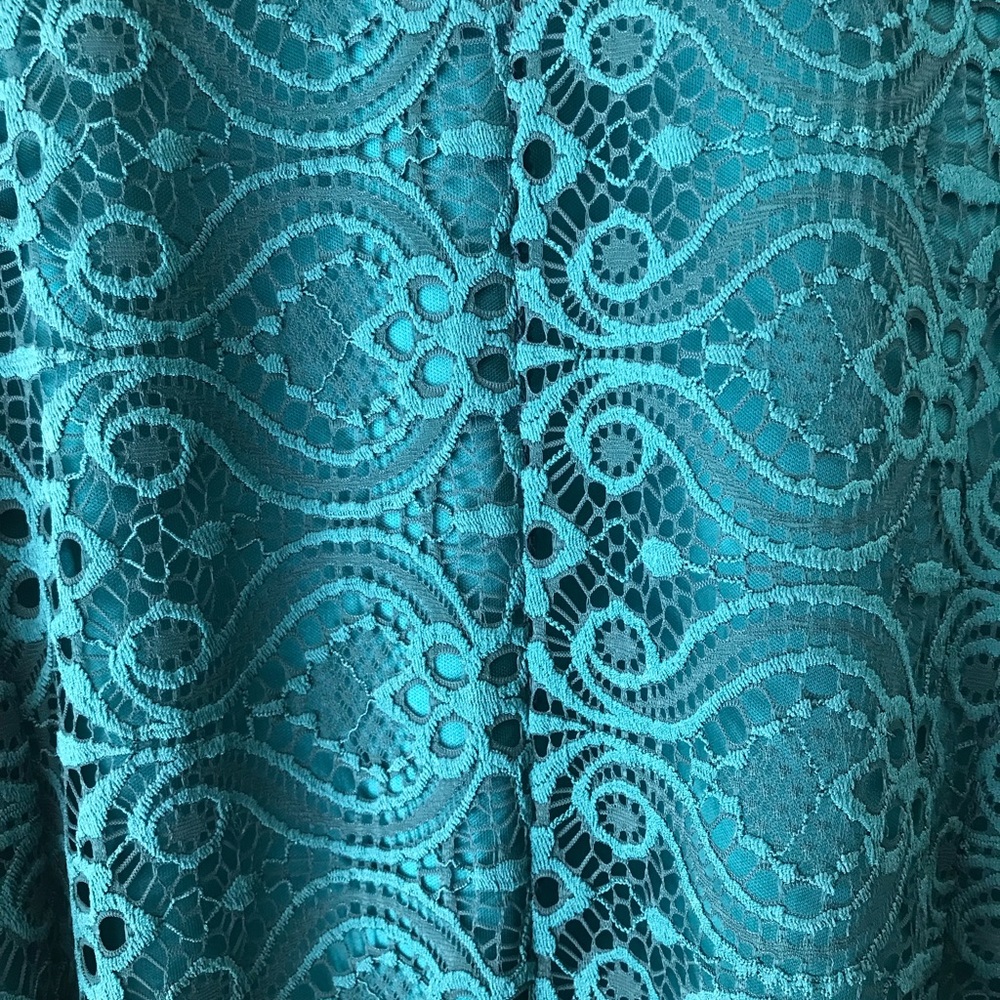 Show Me Your MuMu Lace Short Sleeved Mini Dress, EUC, Size Small - Picture 8 of 11